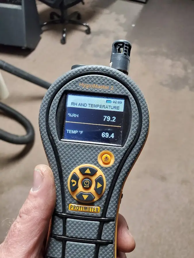 Moisture meter humidity assessment for Mold Remediation & Removal in Buckley